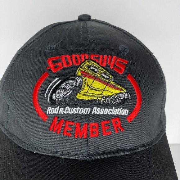 Goodguys Member Rod & Custom Association Cars Black Adjustable Hat - Picture 2 of 8